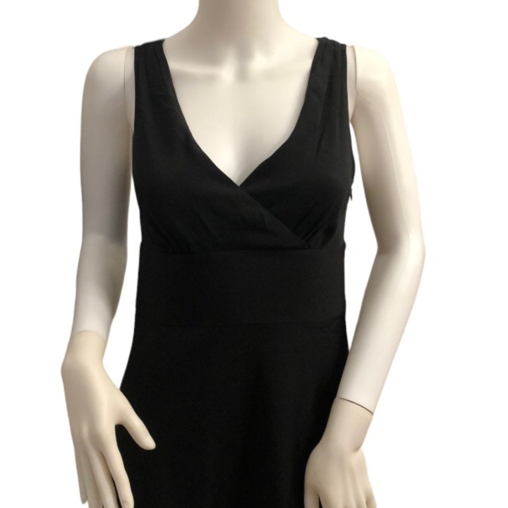 J. Crew Black Silk Dress Size 6